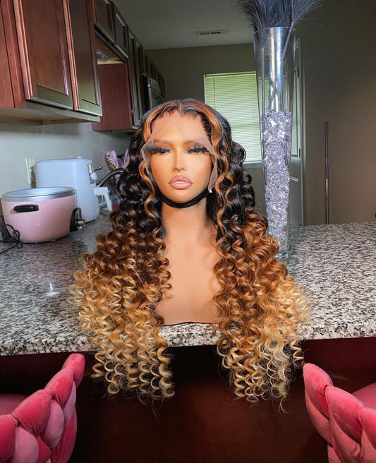 13x4 HD lace frontal wig 26 in
