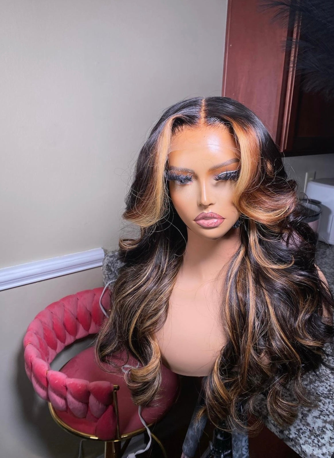 13 x 4 HD lace frontal wig 20in